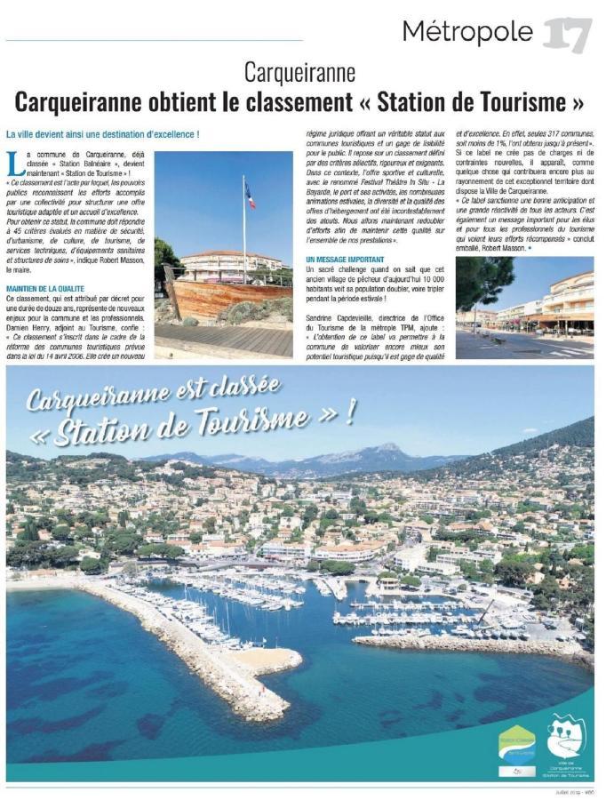 L'Escale Carqueiranne Exterior foto